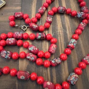 VTG~ Japanese glass Tombo beads